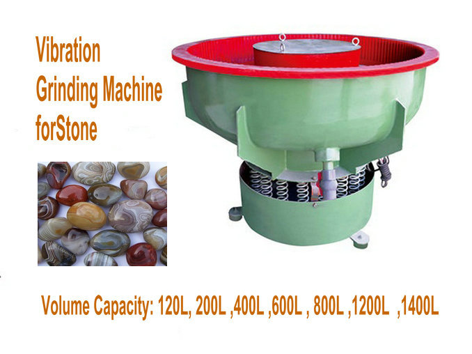 YZD-600 Stone Tumbling Machine, Stone Mosaic Polishing Machine, Vibratory grinding machine for small item pieces.