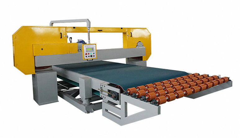 Thin Veneer Stone Slab Tiles Band Sawing Machine stone machinery