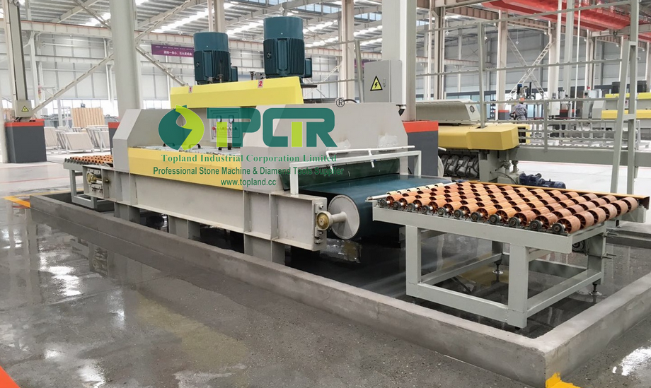 TDH-2C  Two Heads Stone Calibrating-Grinding-Polishing Machine