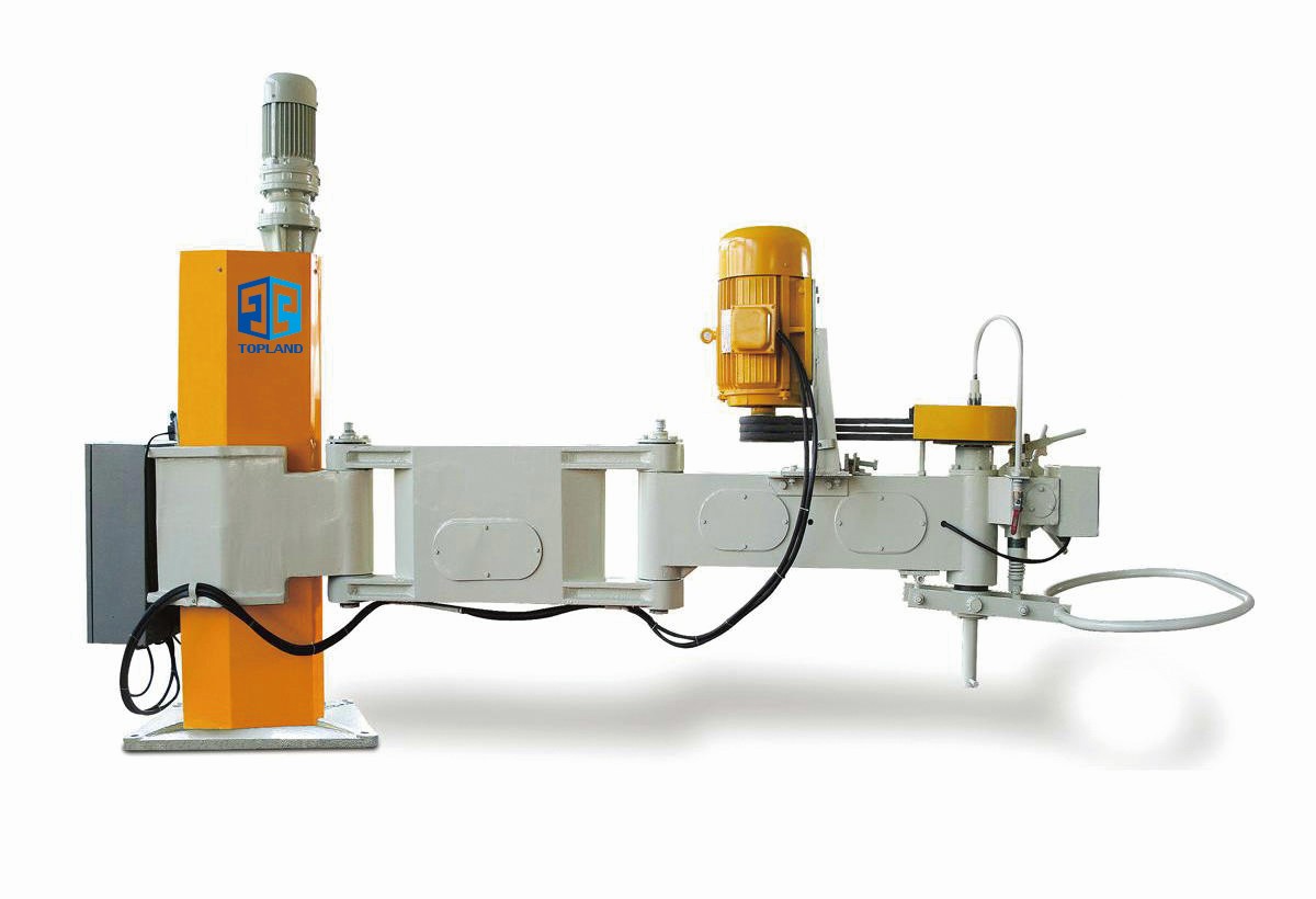 Single Jib Arm Hand-held Stone Polishing Machine for granite
